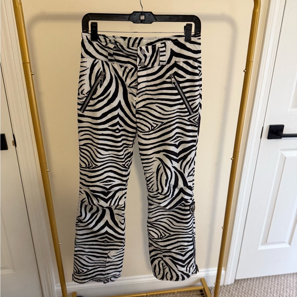 Skea Zebra Print Ski Pants